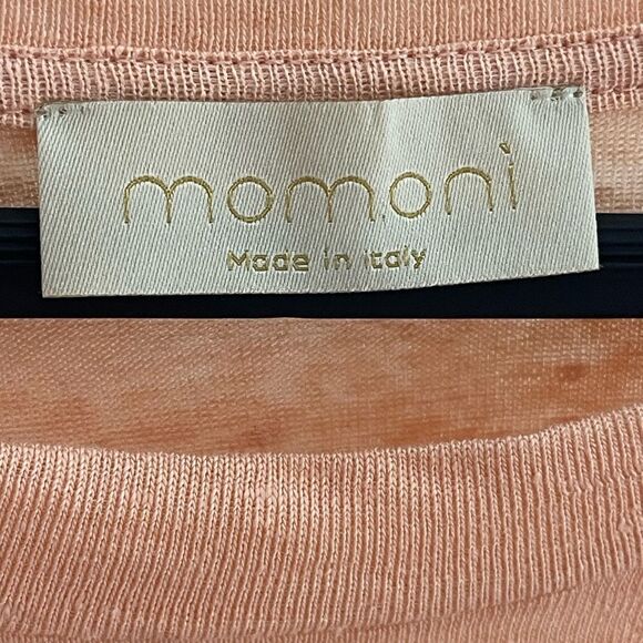 Elegant Peach Sleeveless Muscle Tee - Picture 3 of 8